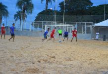 Começam nesta sexta as oitavas de final do futebol de areia dos Jogos de Verão