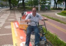 Presidente da Associação Brasileira de Ciclistas quer audiência com Cunha e Tina para motivar a Bicicleta em Olímpia