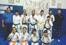 Academia Ginshin classifica 14 atletas para o Campeonato Estadual de Karatê