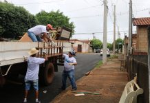 Cidade Limpa recolhe mais de 400 caminhões de entulhos e materiais sem uso