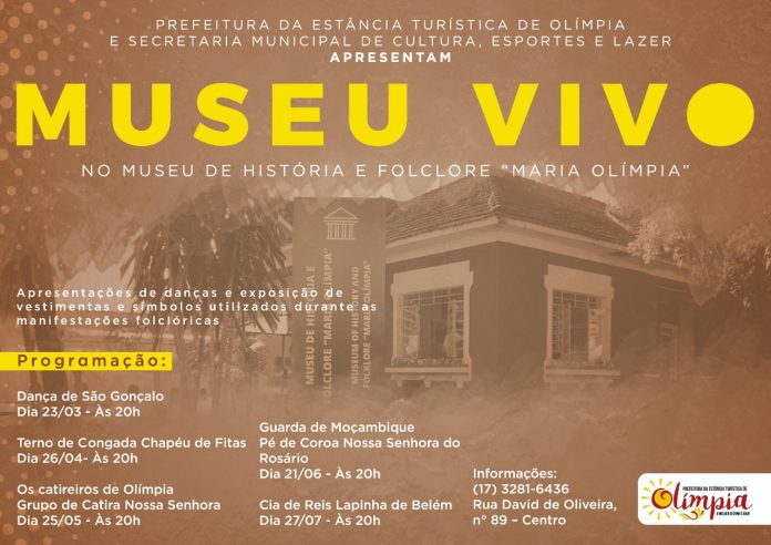 Terno de Congada Chapéu de Fitas é atração do “Museu Vivo” nesta quinta