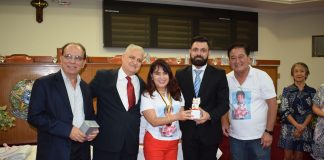 Olímpia recebe visita da deputada Keiko Ota para entrega de obra e homenagem