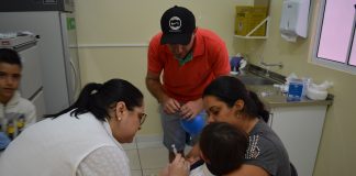 Começa a campanha contra pólio e sarampo