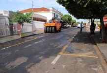 Centro terá interdições para obras de recapeamento asfáltico