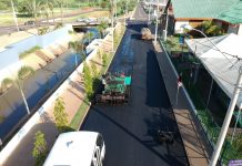 Recapeamento asfáltico continua pelos bairros e centro, inclusive neste feriado da República