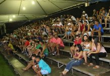 Jogos de Verão atraem torcedores e movimentam o Ginásio de Esportes