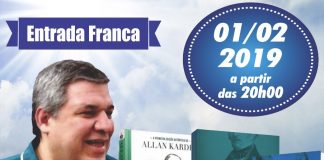 A teoria esquecida de Allan Kardec em palestra gratuita dia 1′