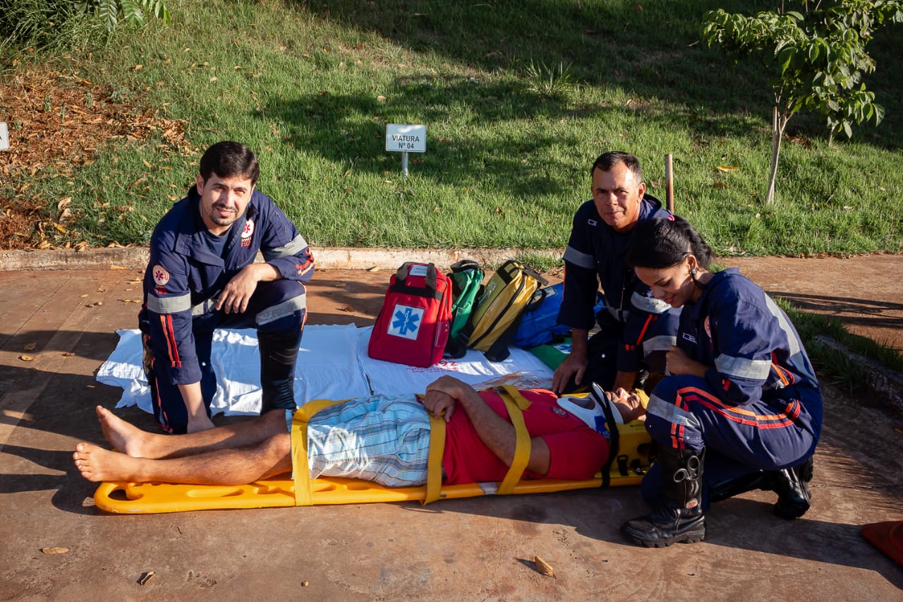 Samu Practice SAMU inicia treinamento de atualização para situações de urgência e ...