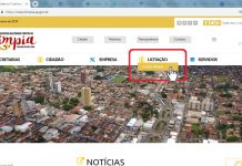 Prefeitura lança “e-Licita Olímpia”, portal eletrônico para aquisições e contratações