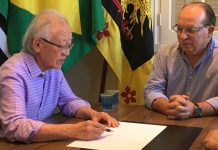 Revitalização da Praça e Calçadão no centro: prefeito Fernando Cunha assina convênio
