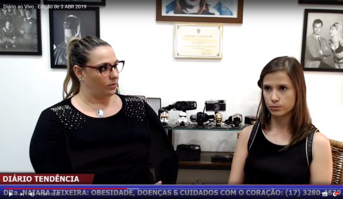 Cardiologista Naiara Teixeira alerta para problemas do coração, obesidade, hipertensão. E dá conselhos