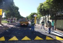 Prodem implanta ‘lombofaixa’ de teste para melhorar segurança de pedestres