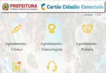 Usuários já podem marcar consultas médicas por aplicativo “CCC Olímpia”