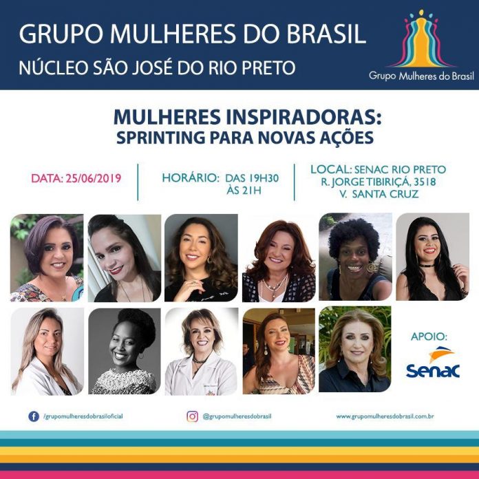 Mulheres do Brasil Núcleo Rio Preto convidam para o “Portas Abertas”