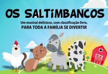 Sábado, na Casa de Cultura, 1º Festival de Teatro com ‘Os Saltimbancos’