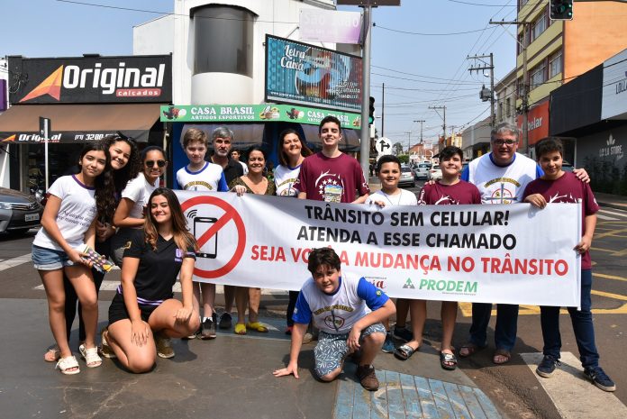 Prodem e Ordens Paramaçônicas realizam ação especial de conscientização no trânsito