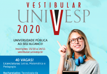 Inscrições para Vestibular da Univesp terminam nesta quinta-feira (14)