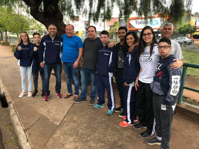 Equipe de karatê de Olímpia viaja para disputar as finais do Campeonato Brasileiro