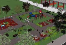 Praça do Tropical II e Cote Gil começa a ser construída