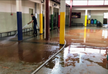 Depois da inundação, Escola Zenaide retorna às aulas nesta segunda-feira