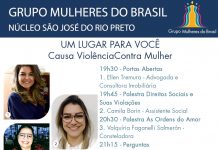 Grupo Mulheres do Brasil realiza evento “Um Lugar para Você”, em Rio Preto