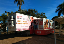 Unidade móvel de vida saudável da Tereos chega a Guapiaçu