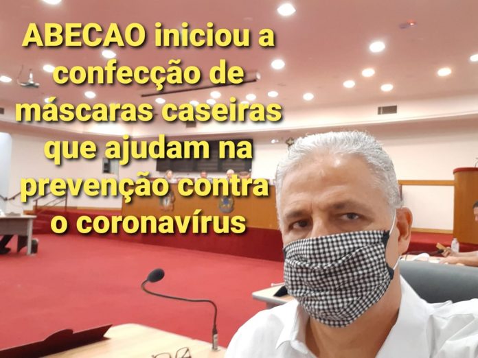 Abecao confecciona máscaras caseiras e reforça medidas preventivas ao Covid-19