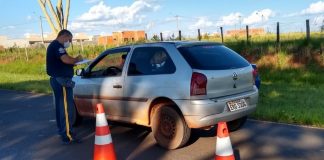 Guarda Civil faz bloqueio preventivo nas entradas da cidade
