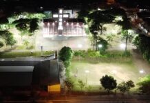 Praças de Olímpia recebem iluminação Led