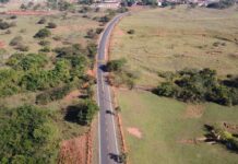 Estrada Rural José Recco está com nova sinalização de solo