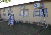 Escolas, pré-escolas e creches, recebem aparelhos de ar-condicionado