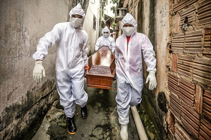 TRÊS MORTES POR COVID-19 NA MANHÃ DE HOJE. E HÁ MAIS DE 20 INTERNADOS