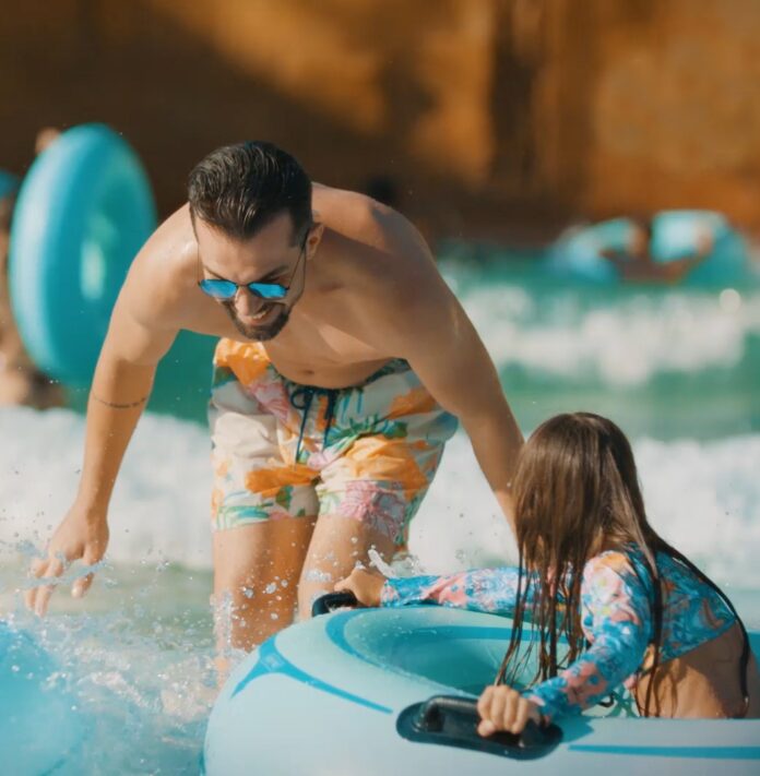 Promoção no parque aquático Hot Beach Olímpia para o Dia dos Pais