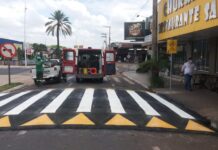 Prodem prossegue nas ações de pintura e colocação de placas de sinalização