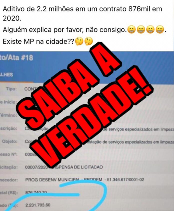 Prefeitura desmente ‘fake news’ sobre contrato pela Prodem
