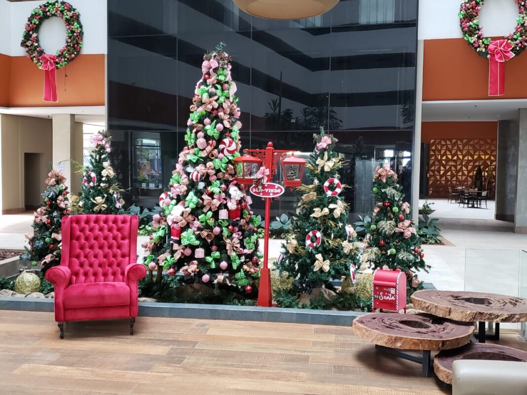 Decoração de Natal do Hot Beach Resort