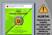 Cuidado: Prefeitura não tem vínculo com empresas que oferecem bolsas de estudos