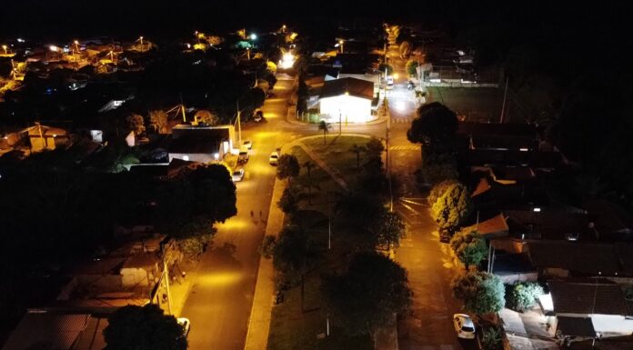 Mais quatro praças de Olímpia estão mais seguras e iluminadas com LED