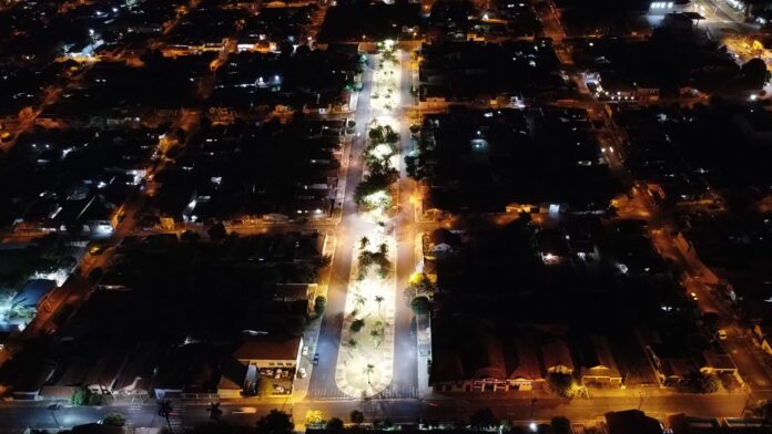 Iluminação LED em mais seis principais Avenidas de Olímpia
