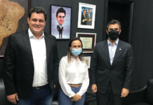 Prefeita enumera benefícios trazidos por Geninho e Rodrigo e reforça parceria com Olímpia