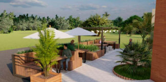 Primeiro Food Park de Olímpia constrói o primeiro Parklet, um Roots completo