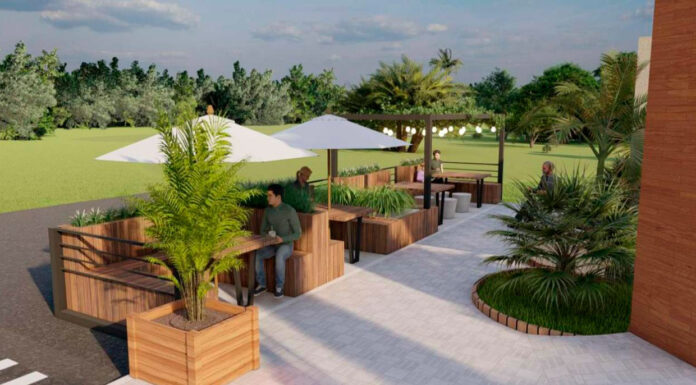 Primeiro Food Park de Olímpia constrói o primeiro Parklet, um Roots completo