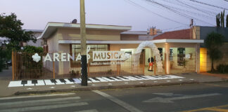 Reinaugurado o Arena & Música, Instituto de Música de Olímpia, em novo endereço