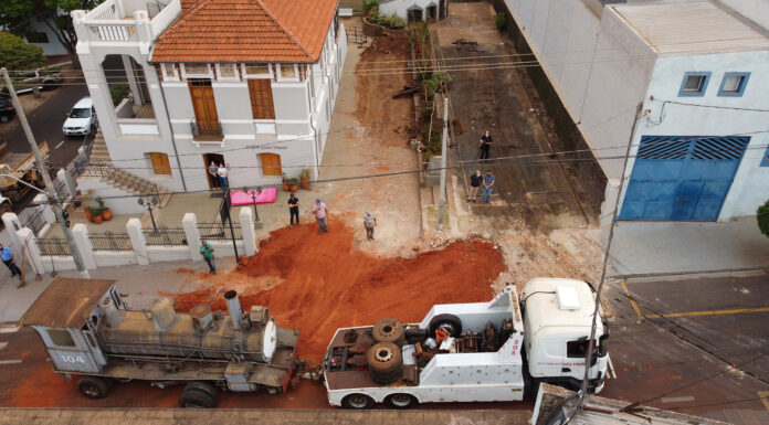 Maria Fumaça volta para a nova Estação Cultural de Olímpia, que será inaugurada em novembro