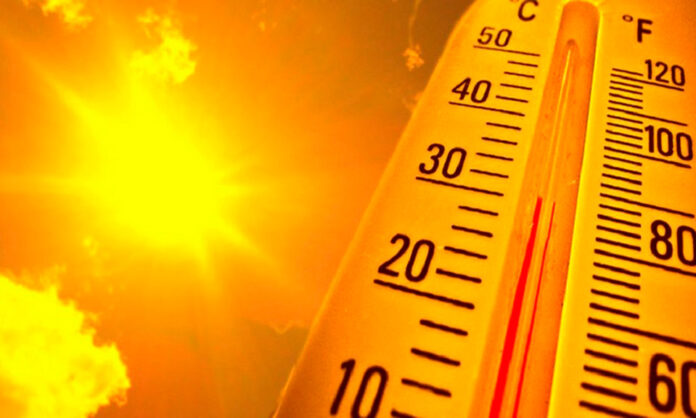 Massa de ar quente eleva temperaturas na Estância Turística de Olímpia