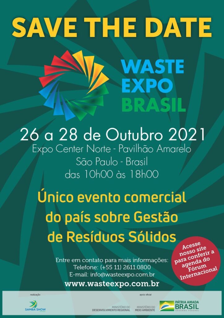 Geninho confirma presença na ‘Waste Expo Brasil’ Gestão de Resíduos