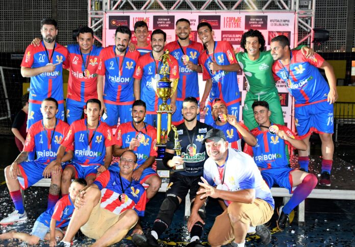 TCC Futebol Clube é a campeã da I Copa de Futsal de Olímpia