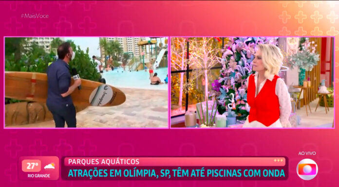 Ana Maria Braga destaca Olímpia como destino turístico com link no Hot Beach