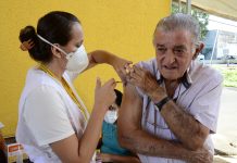 Sábado foi de mobilização contra a Covid-19, Gripe e Câncer de Útero