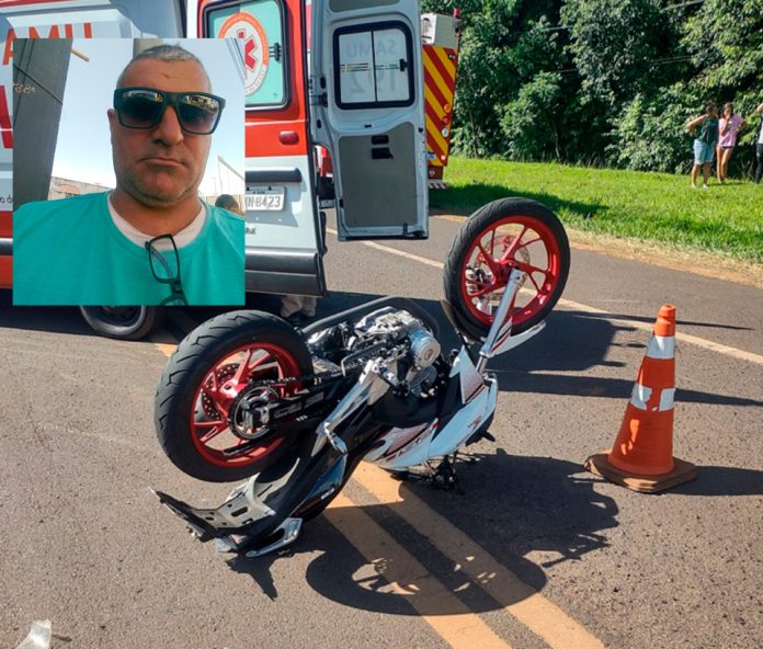 Morre mototaxista Berti, acidentado na última sexta-feira na vicinal